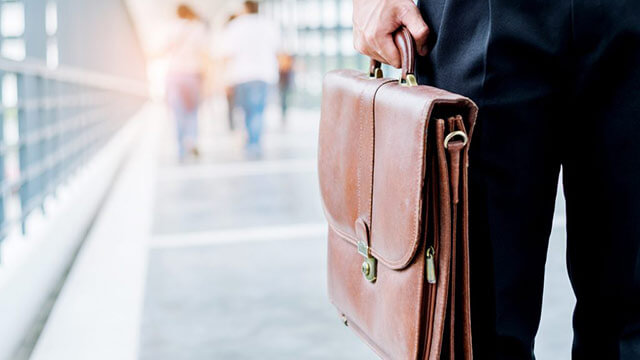 advocate with a bag